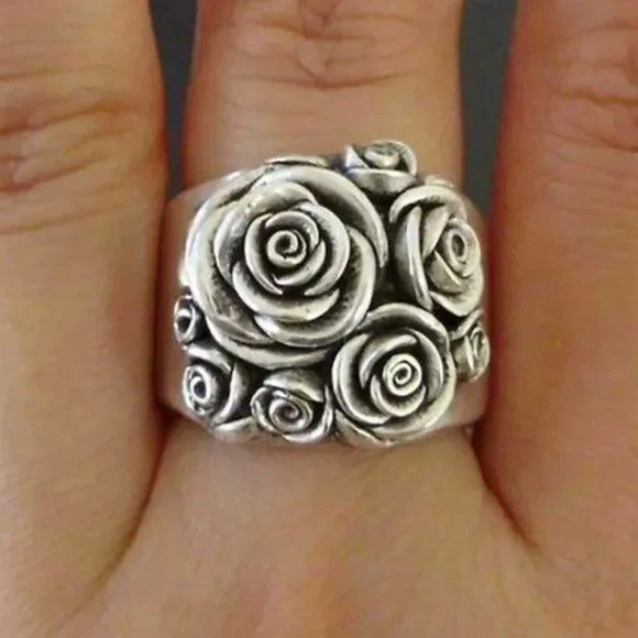 -ROSE PROMISE RING - Picture 6 of 6